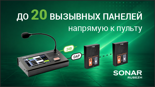Экономичное решение SONAR SFB для экстренной связи для малых объектов